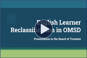 English Learner Reclassification in OMSD - Video 